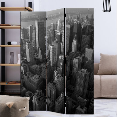 Mgrdich 172cm H Solid Wood Folding Room Divider