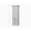 Armoire de salle de bain haut de comptoir avec tiroir 15 po Disar-116989376