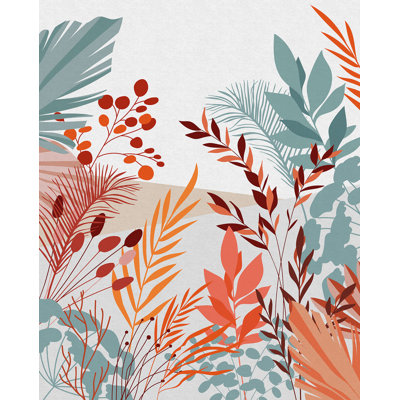 Alfreddie Floral Wall Mural