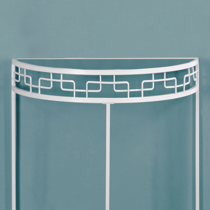 Console-canapé étroite, chambre de salon avec vestibule décoratif, verre trempé transparent