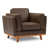 Chocolate Genuine Leather
