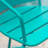 Iron Bistro For Patio - Matte Teal, 2 Chairs & Oval Table, And Elegant Table Teal Finish