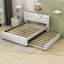 Lit plateforme tapissier avec couchette Elerte-566375429-566375483