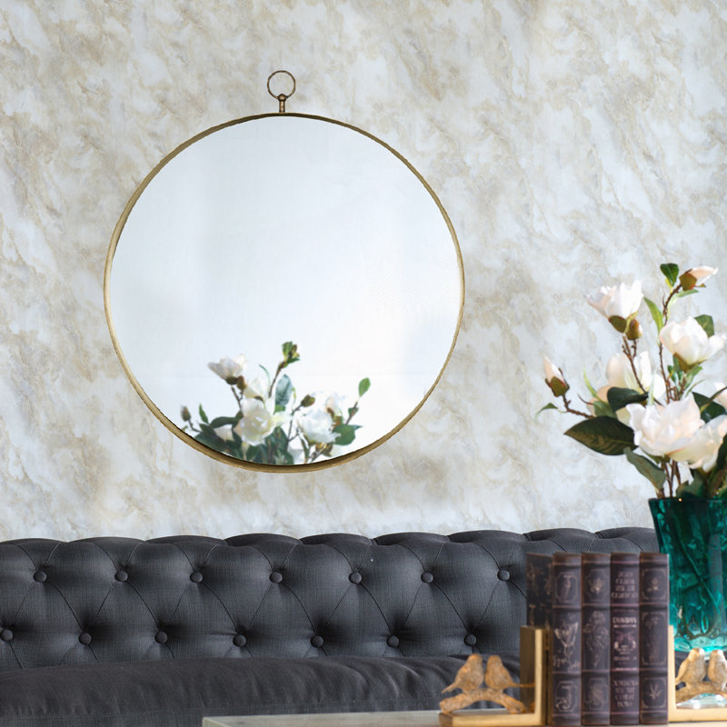 Miroir rond 24 po x 28 po