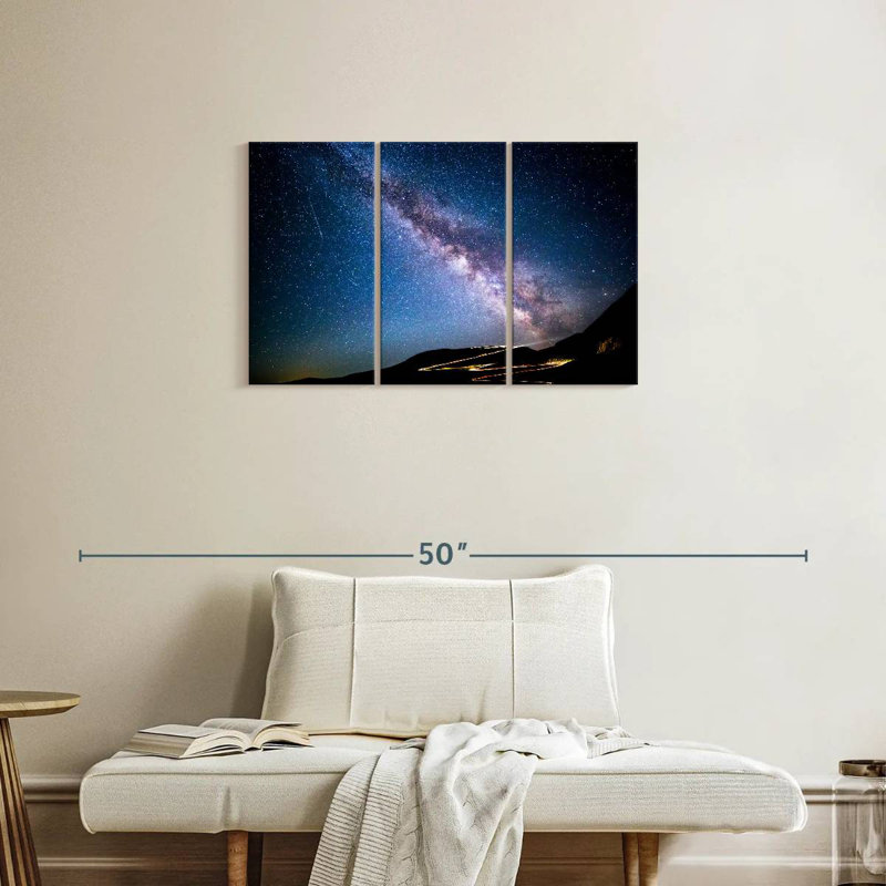Oberle Beautiful Night Sky, 20" H x 33" W