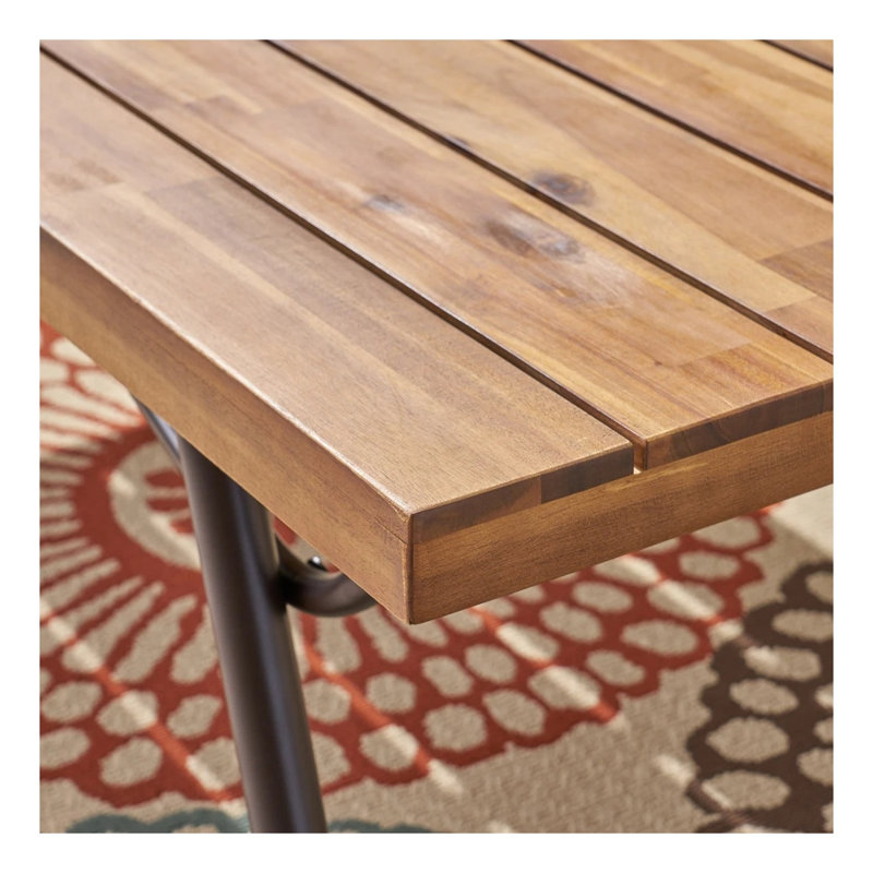Causeuse d'extérieur avec table basse Canoga
