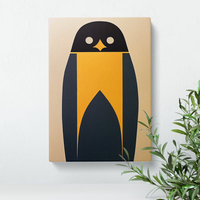 Penguin Abstract Art No.5 - Wall Art
