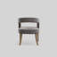 Fauteuil demi-tonneau d'appoint l 25,75 po