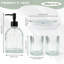 Ensemble d'accessoires de salle de bain à nervures verticales 13,53 oz-1340363828