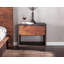 Palermo 1 - Drawer Solid Wood Nightstand