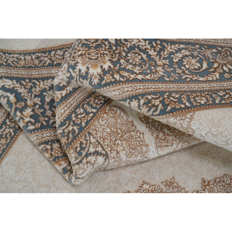 Tapis turc traditionnel de style victorien 7 x 10
