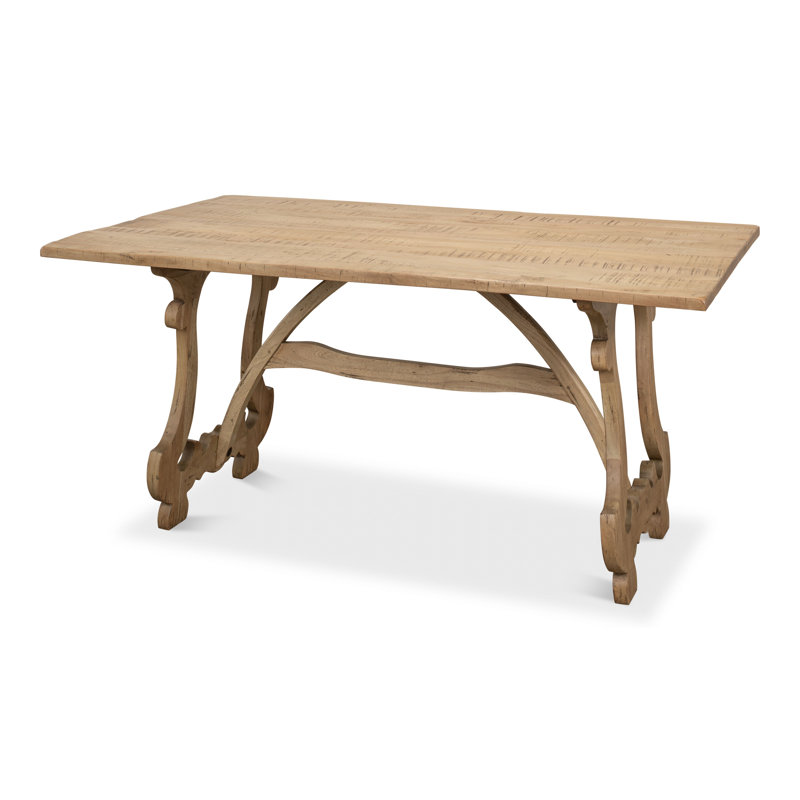 Calambac Walnut Wood Dining Table, Driftwood
