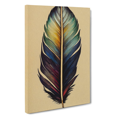 Vivacious Feather - Wall Art