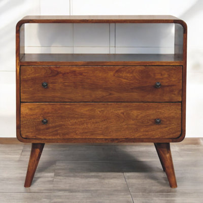 Curved Nordic Charm Console