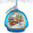 4'' Glass Hanging Figurine Ornament