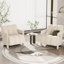 Fauteuil de salon moderne - dimension 26,3 po, construction en L, capacité de charge de 228 lb-1672527978-1672527979