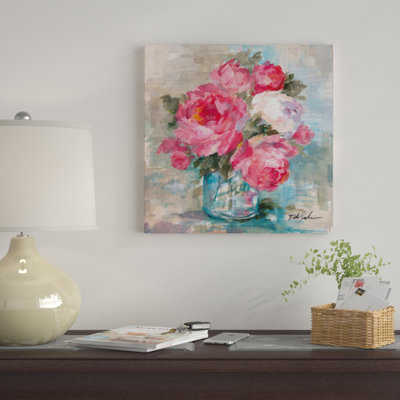 «Summer Roses I» par Debi Coules - reproduction imprimée