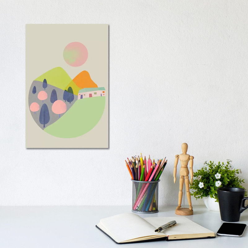 Orchard No.1 by Flatowl - Wrapped Canvas Print, 20.32 cm H x 30.48 cm W