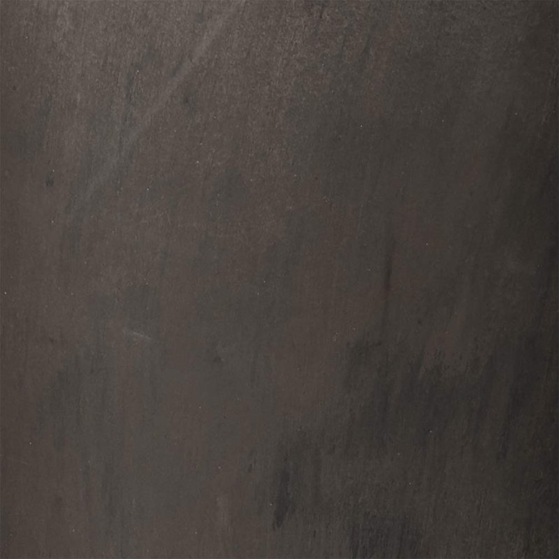 Pot à fleurs en composite Mutchler, Marbre gris anthracite foncé