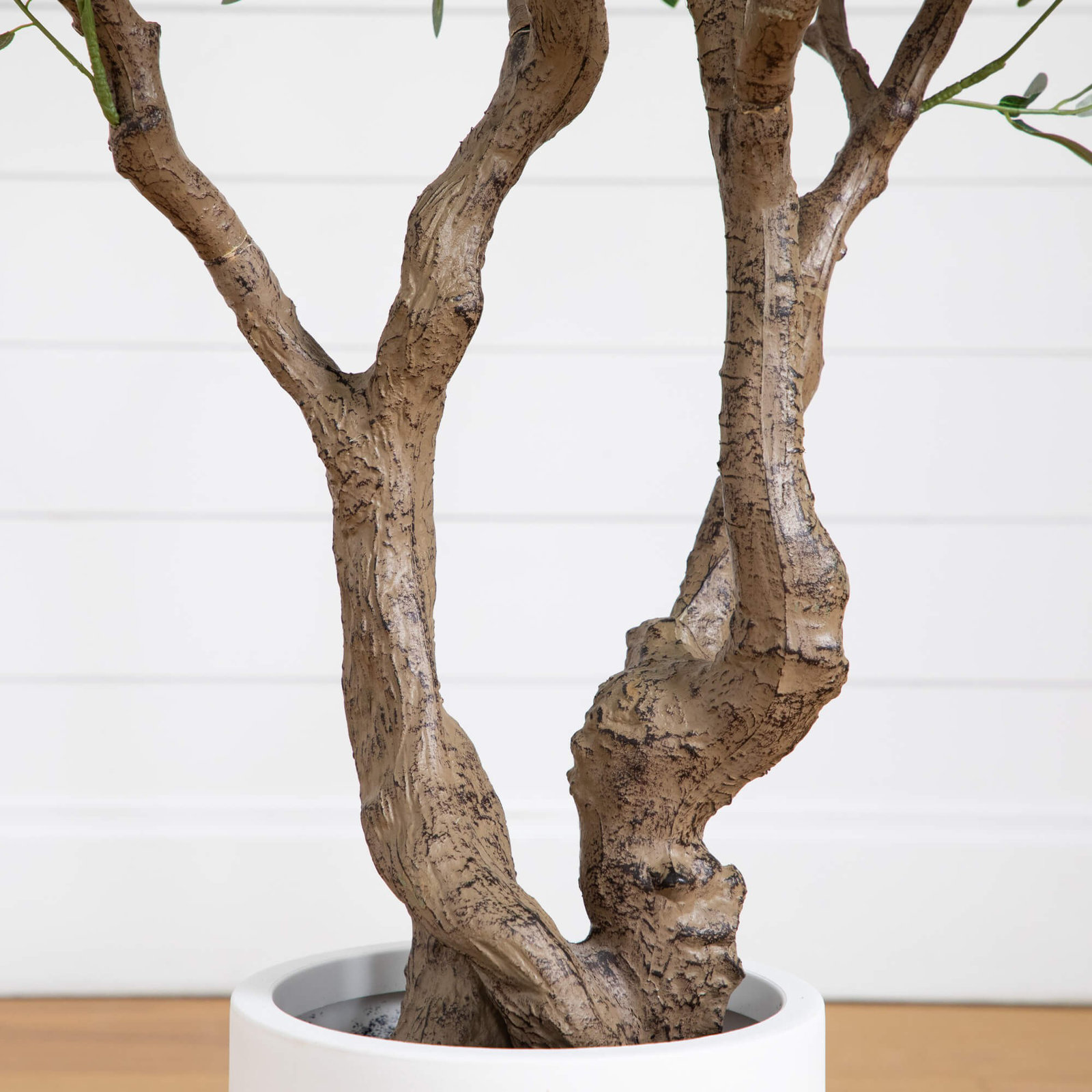 Decota 96" Olive Tree in Planter, 72" H x 38" W x 10" D