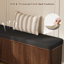 Banc à chaussures en L avec coussin-974541842