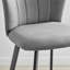 Juni Elegant Breakfast Bar Stool in Deco Style & Luxury Velvet-67863354-67863360