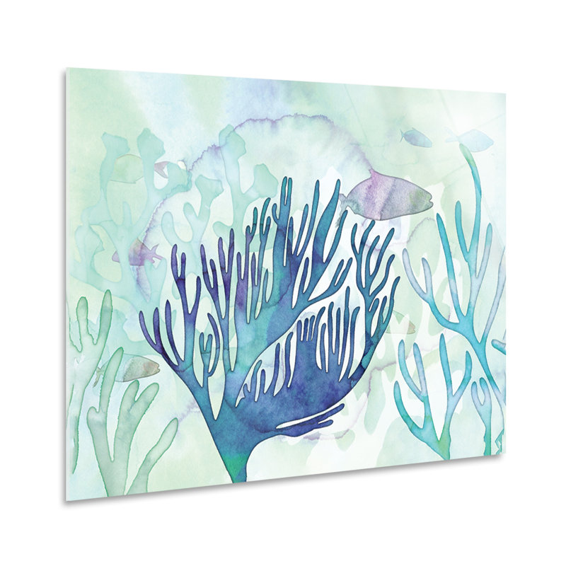 Pavone sull'albero by Cindy Revell - Rectangle Print on Canvas, 100cm H x 70cm W