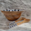 Gracie Oaks Bovill Wood Serving Bowl