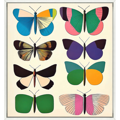 Fluttering Grace 5 - Framed