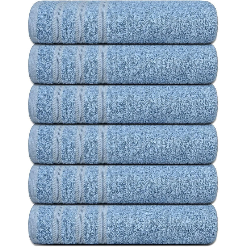 Kenrik Midweight Bath Towel, Aqua