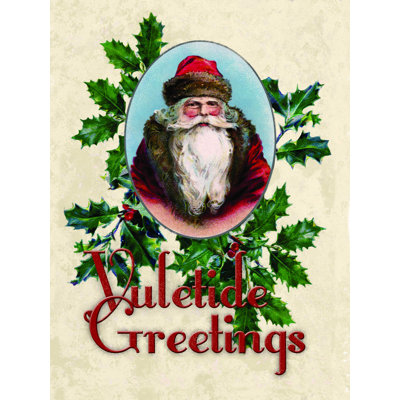 Yuletide Greetings - Impression sur toile tendue