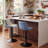 Zager Swivel Upholstered Adjustable Height Bar Stool-1978529460-1968127148