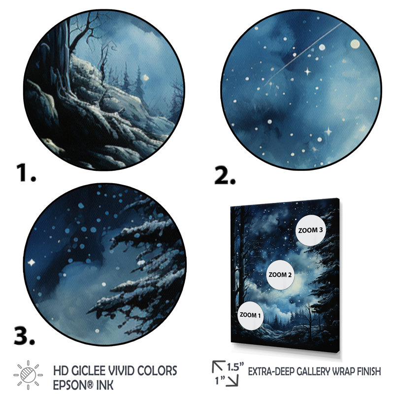 " Blue Sky Celestial Serenity ", White Floater Frame, 44" H x 34" W x 1.5" D