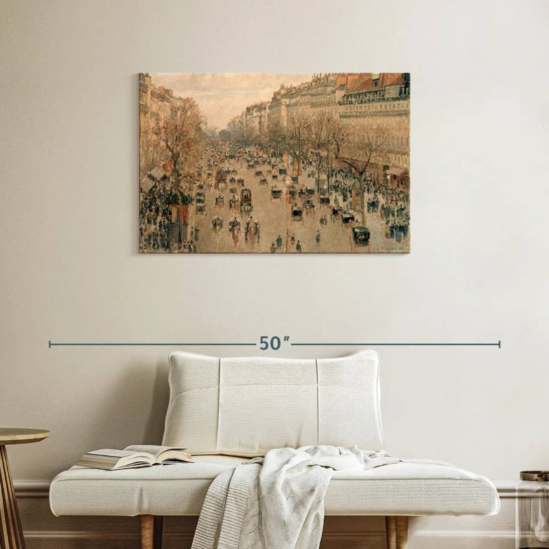 Sirci Boulevard Montmartre à Paris, H 24 po x l 36 po