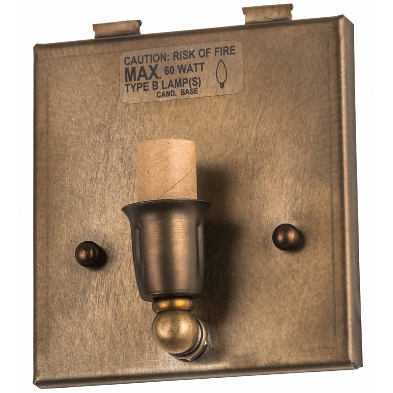 1 - Light Flush Mounted Sconce