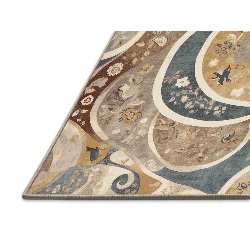 Tapis Cheeky Curl, Rectangulaire 8 pi x 10 pi