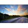 A Road With A Beautiful Sunset by Simonbradfield - No Frame Art Prints on Canvas