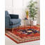 Tapis oriental en terre cuite Eesi-20627902