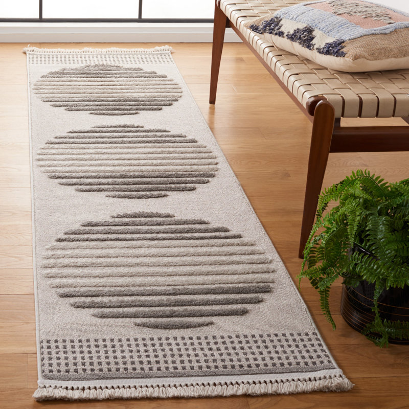 Urban Performance Geometric Rug, Tapis de couloir 2 pi 2 po x 8 pi