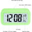 Numerical Plastic / Acrylic Electric Alarm Tabletop Clock Green