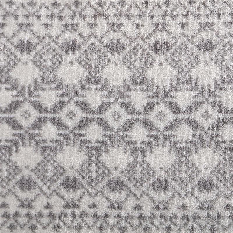 Jeté polaire / sherpa Eddie Bauer, Ivoire Fair Isle Peak