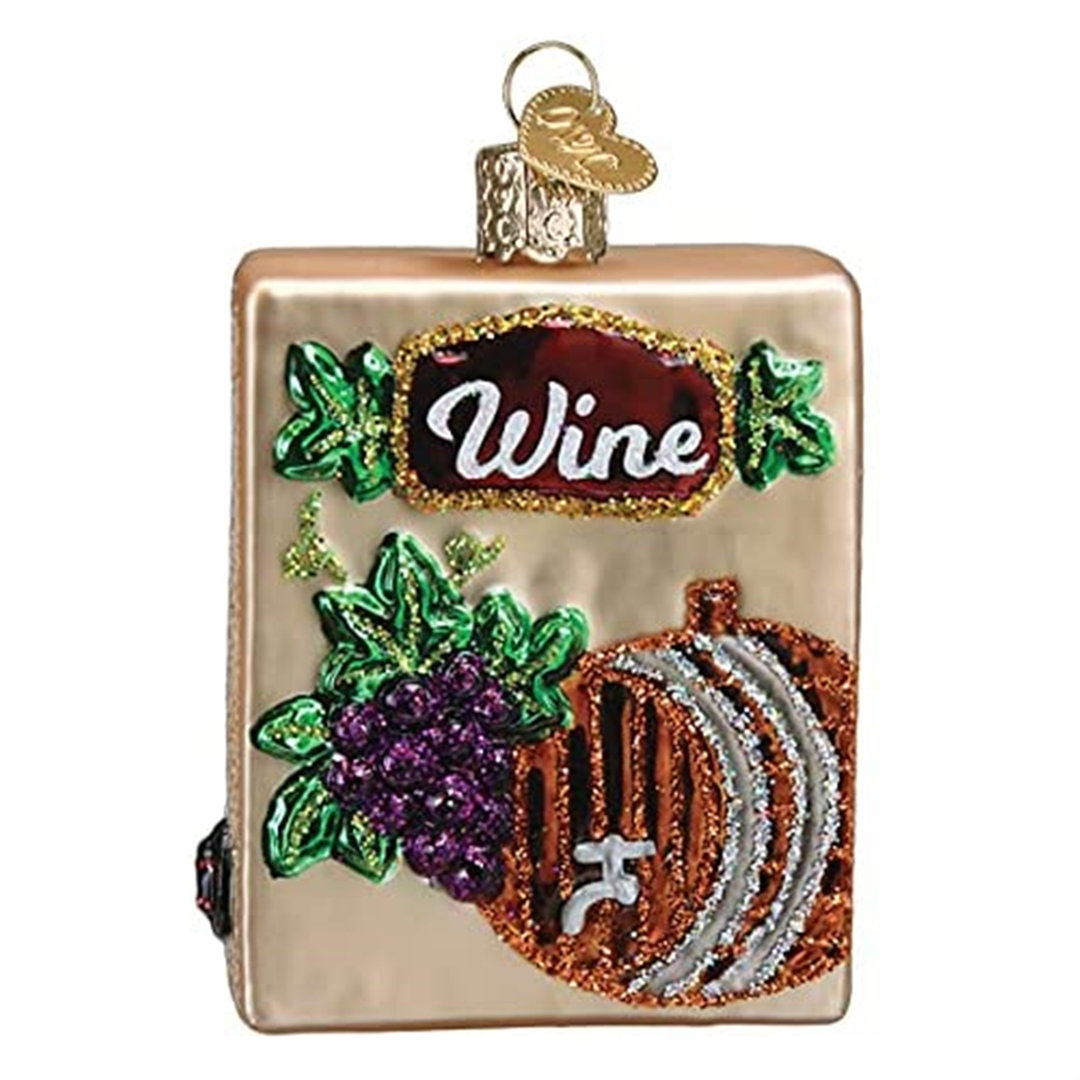 3'' Glass Hanging Figurine Ornament Old World Christmas