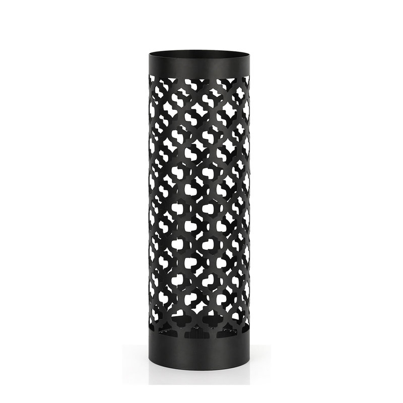 Freestanding Round Umbrella Stand Umbrella Storage Rack, Black