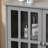 Sideboard Buffet, Storage Cabinet, Gray Cabinet