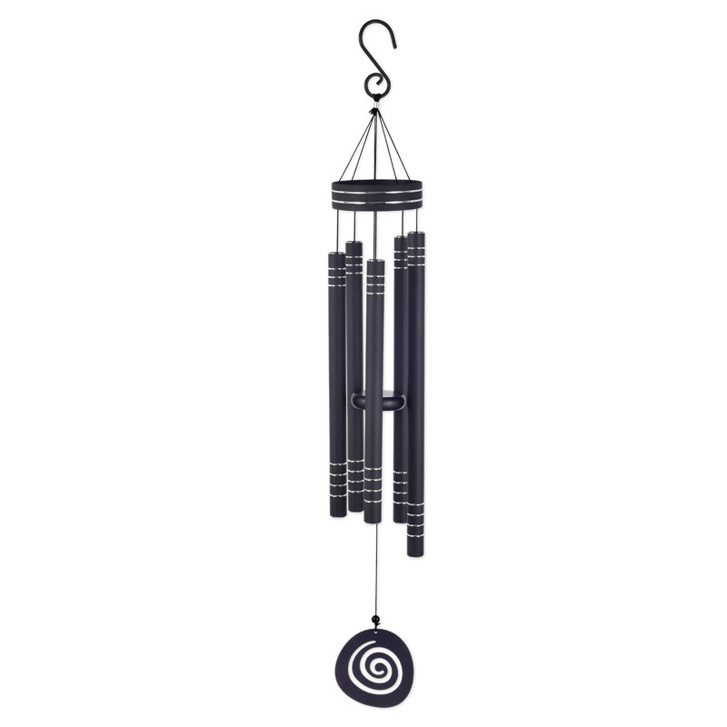Carillon Hunnicutt, H 41 po x l 5,5 po x P 2,25 po, Rouge