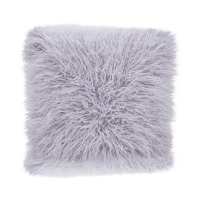Faux Mongolian Collection Throw Pillow