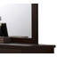 Miroir décoratif pour l'intérieur, miroir avec cadre en bois, miroir rectangulaire traditionnel pour la chambre à coucher