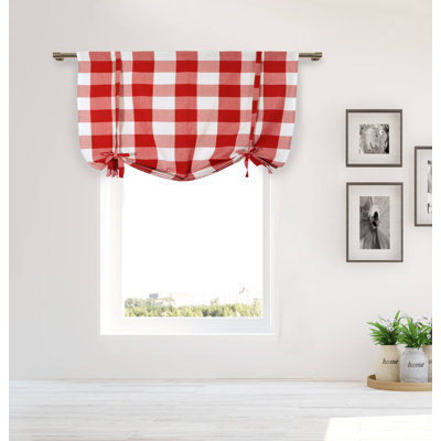 Hermine Cotton Blend Room Darkening Curtain Single Panel