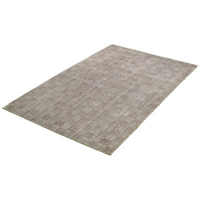 Viscose Geometric Indoor Rug