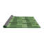 Tapis géométrique vert-717764078